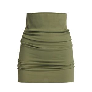 NWT The Attico Matte Military Green Skirt